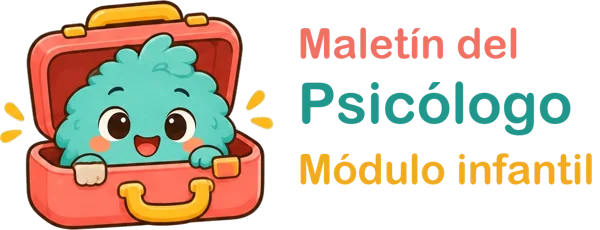 Módulo infantil del Maletín del Psicólogo con Lia y Nino